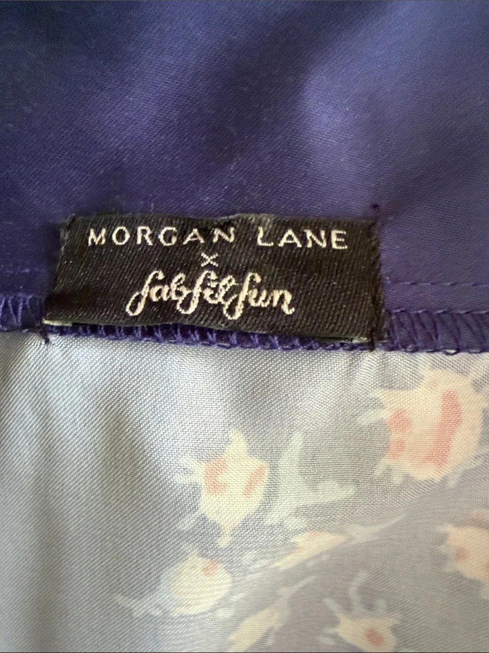 Morgan Lane satin robe